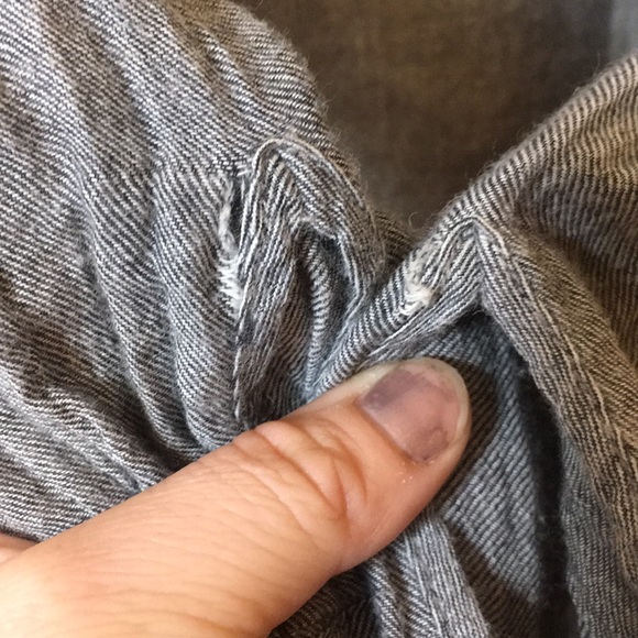 Soft wool blend grey shirt - Picture 6 of 6